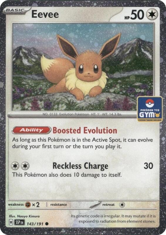 Eevee (Southeast Asia Exclusive) 143/191 from League & Championship Cards