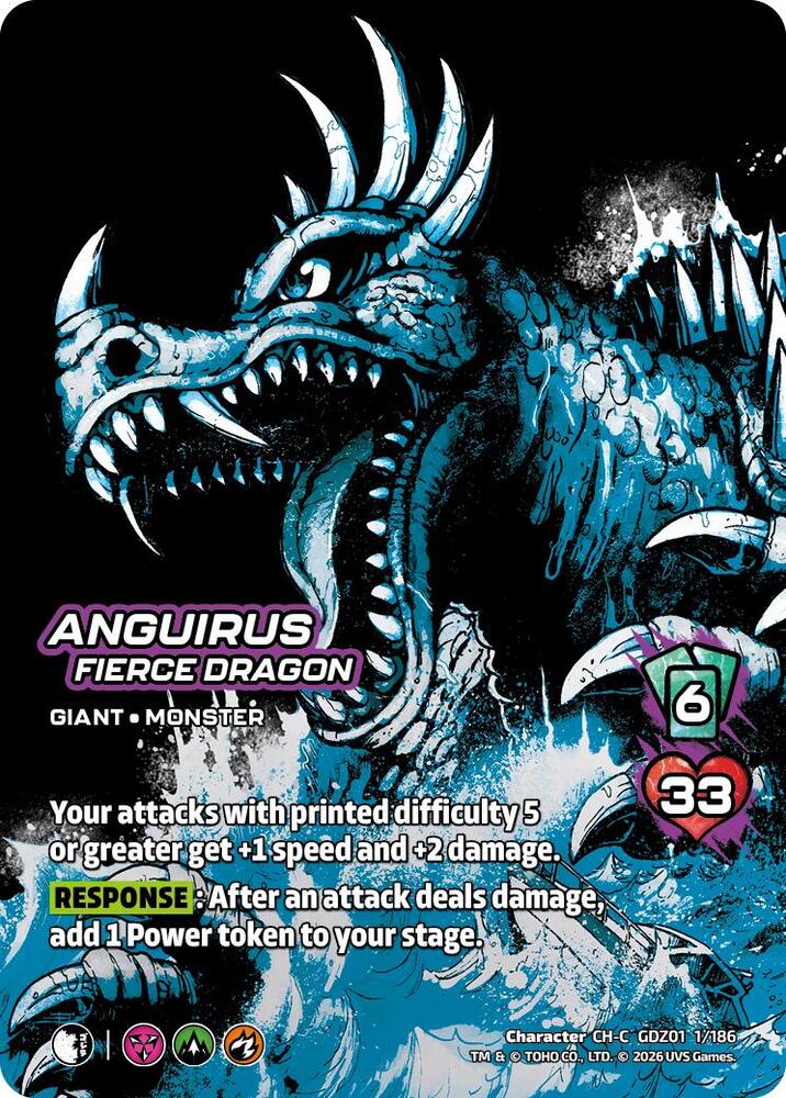 Anguirus, Fierce Dragon - Godzilla: Reign of Kaiju - UniVersus