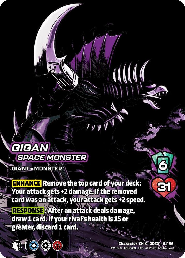 Gigan, Space Monster - Godzilla: Reign of Kaiju - UniVersus