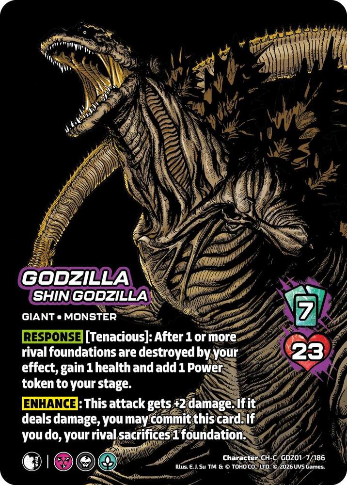 ヴァイスシュヴァルツ　デッキ　GODZILLA エクストラブースター「アニメーション映画『GODZILLA』」 - 商品情報