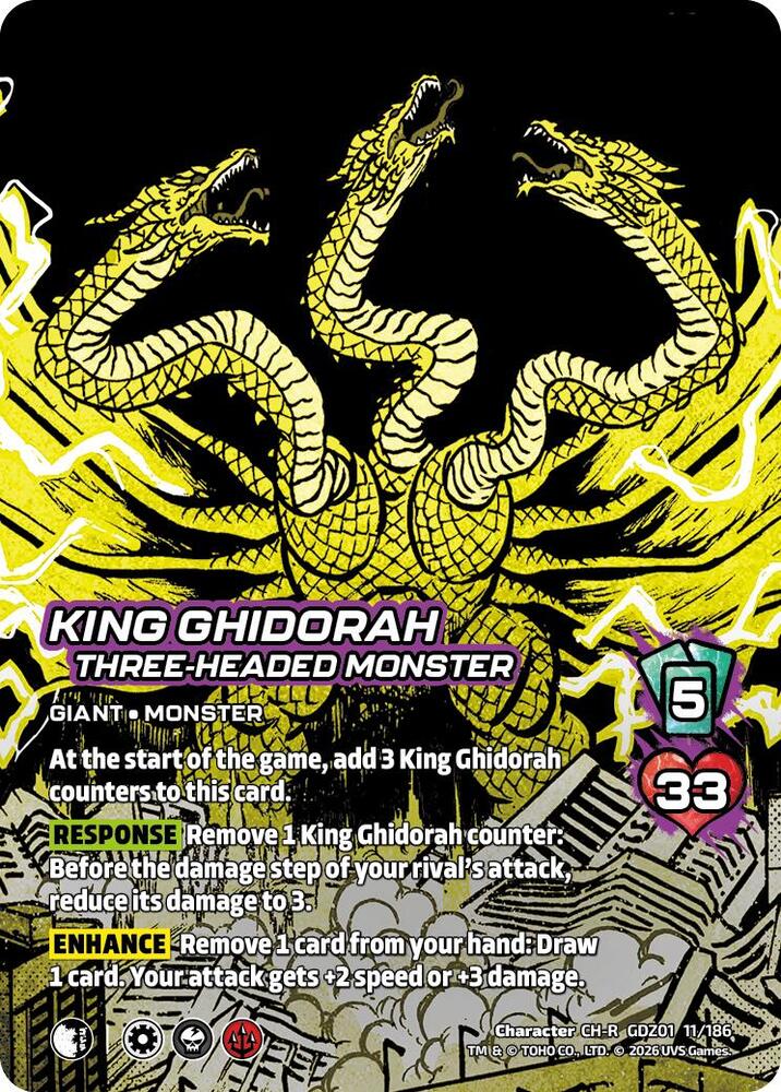 King Ghidorah, Three-Headed Monster - Godzilla: Reign of Kaiju