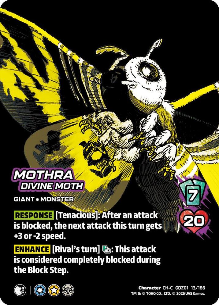 Mothra, Divine Moth - Godzilla: Reign of Kaiju - UniVersus