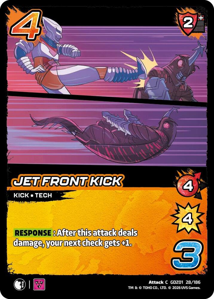 Jet Front Kick - Godzilla: Reign of Kaiju - UniVersus - TCGplayer.com