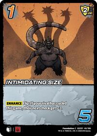 Intimidating Size