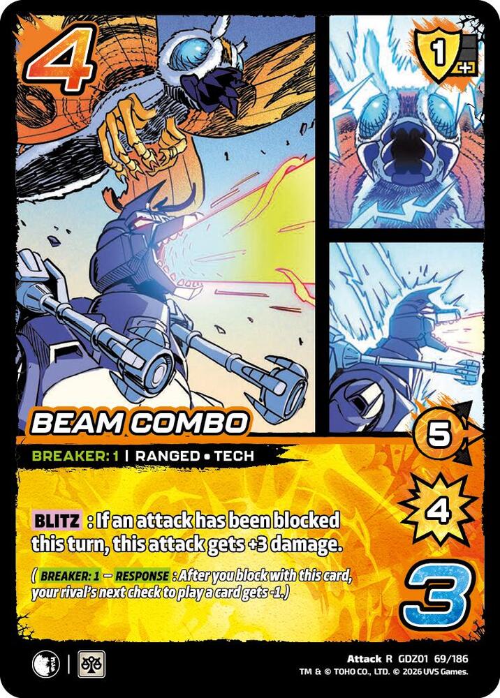 Beam Combo - Godzilla: Reign of Kaiju - UniVersus - TCGplayer.com