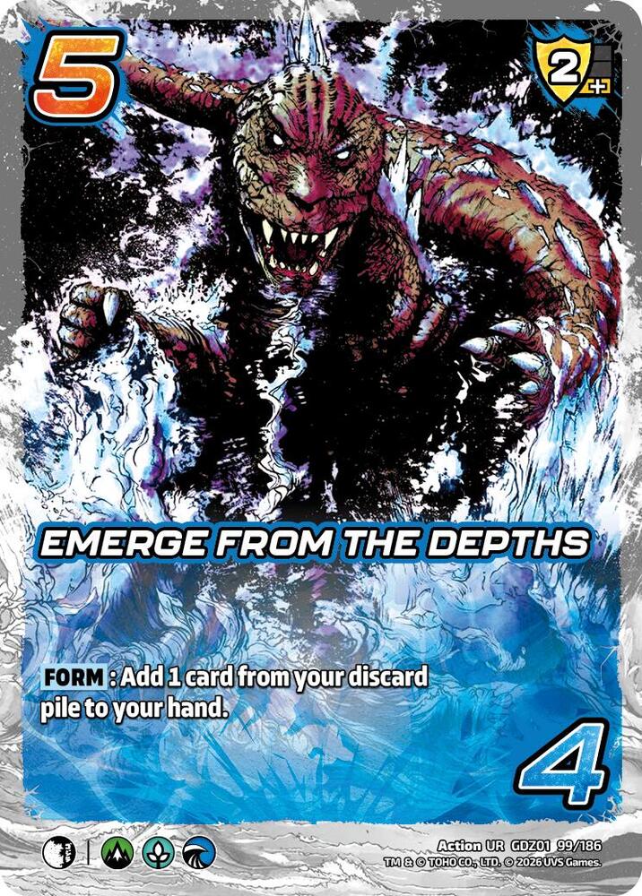 Emerge from the Depths - Godzilla: Reign of Kaiju - UniVersus Emerge from the Depths - Godzilla: Reign of Kaiju - UniVersus