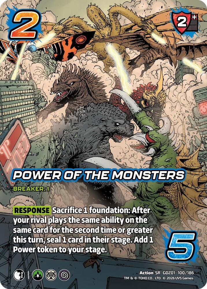 Power of the Monsters - Godzilla: Reign of Kaiju - UniVersus