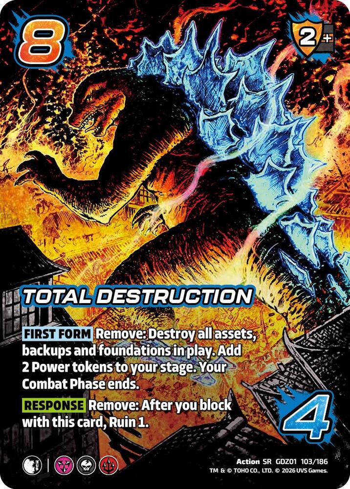 Total Destruction - Godzilla: Reign of Kaiju - UniVersus