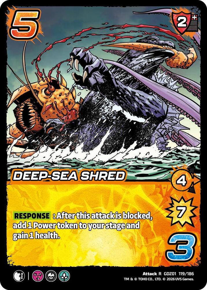 Deep-Sea Shred - Godzilla: Reign of Kaiju - UniVersus - TCGplayer.com