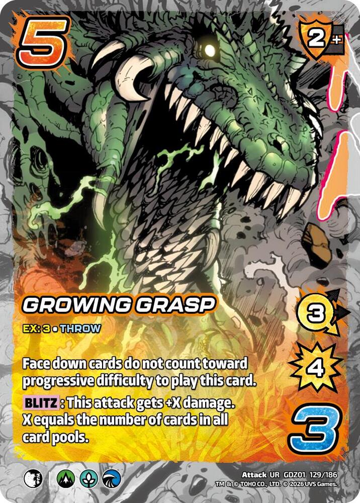 ウンギ トレカ ユニリグ Growing Grasp - Godzilla: Reign of Kaiju - UniVersus - TCGplayer.com