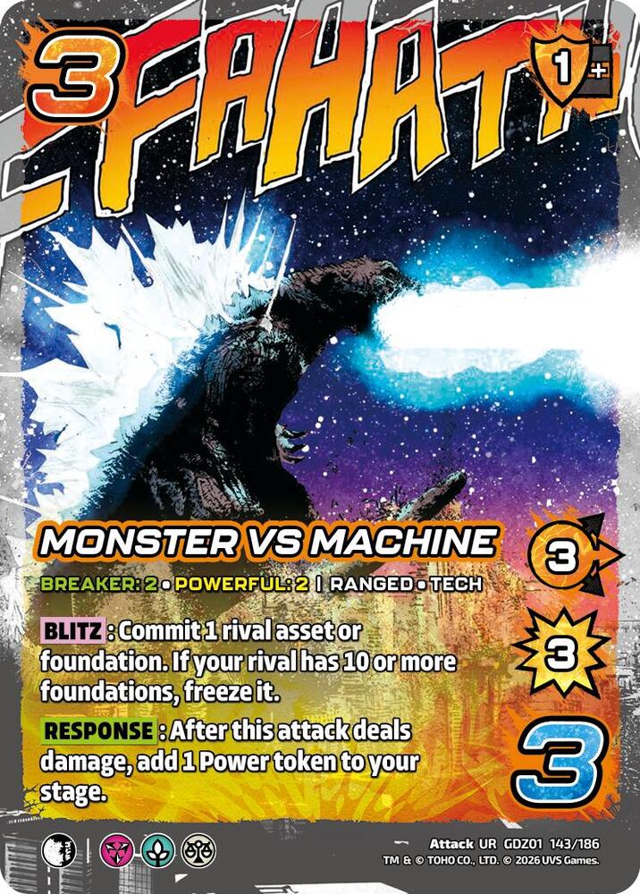 Monster vs Machine - Godzilla: Reign of Kaiju - UniVersus