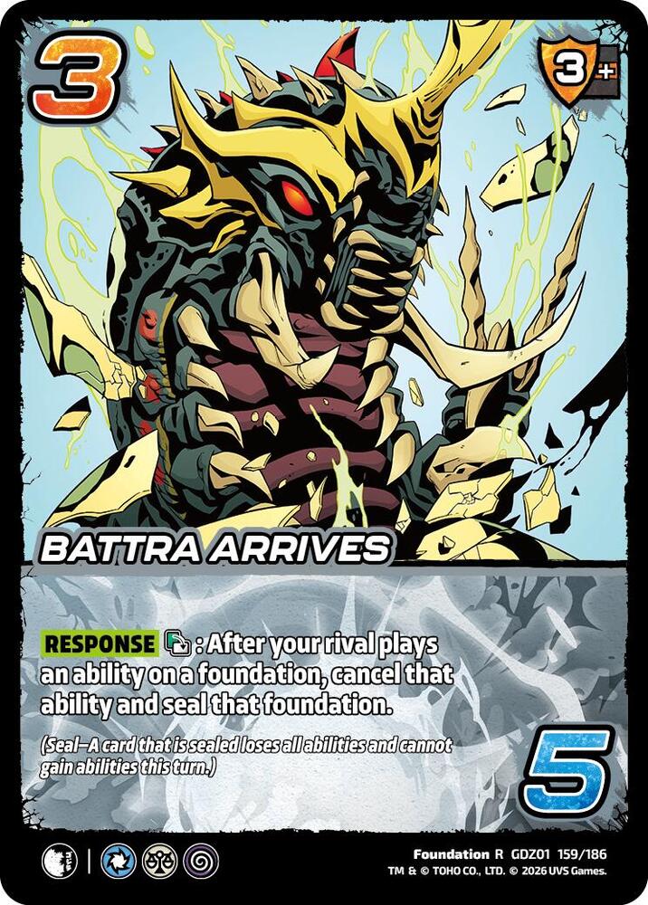 Battra Arrives - Godzilla: Reign of Kaiju - UniVersus - TCGplayer.com