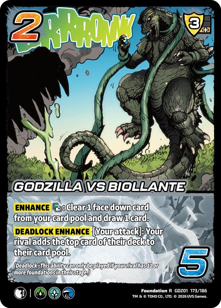 Godzilla vs Biollante - Godzilla: Reign of Kaiju - UniVersus