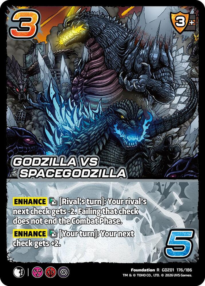 Godzilla vs SpaceGodzilla - Godzilla: Reign of Kaiju - UniVersus - TCGplayer.com Godzilla vs SpaceGodzilla - Godzilla: Reign of Kaiju - UniVersus - TCGplayer.com