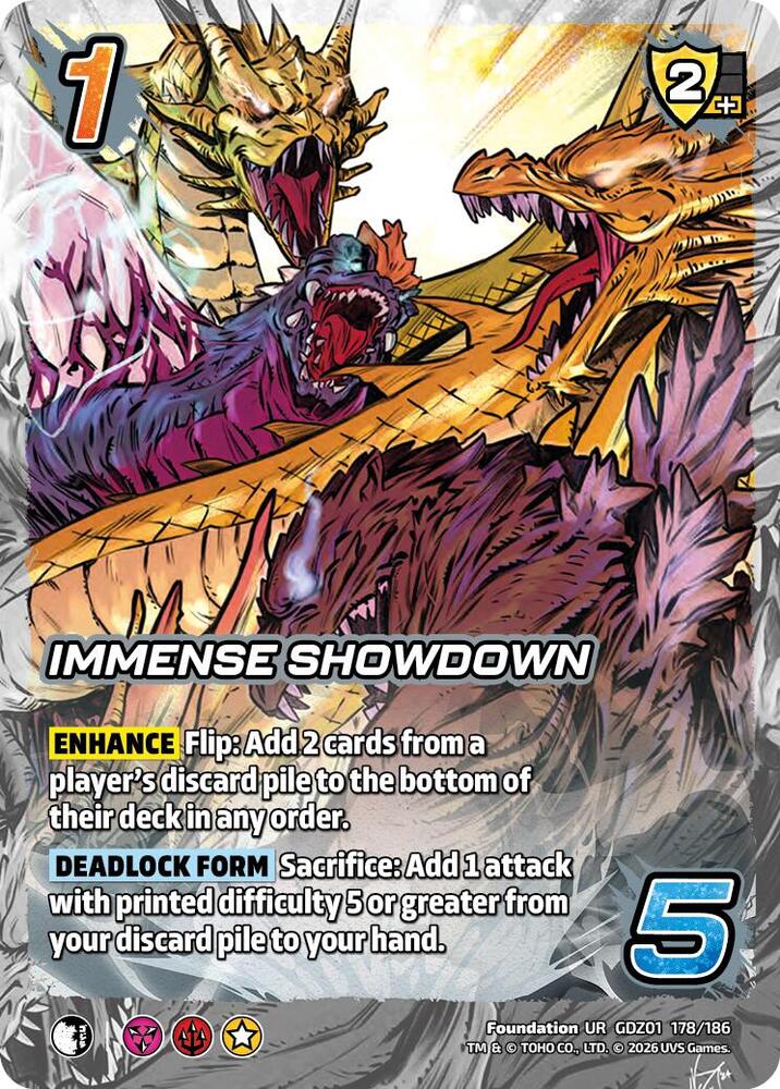Immense Showdown - Godzilla: Reign of Kaiju - UniVersus