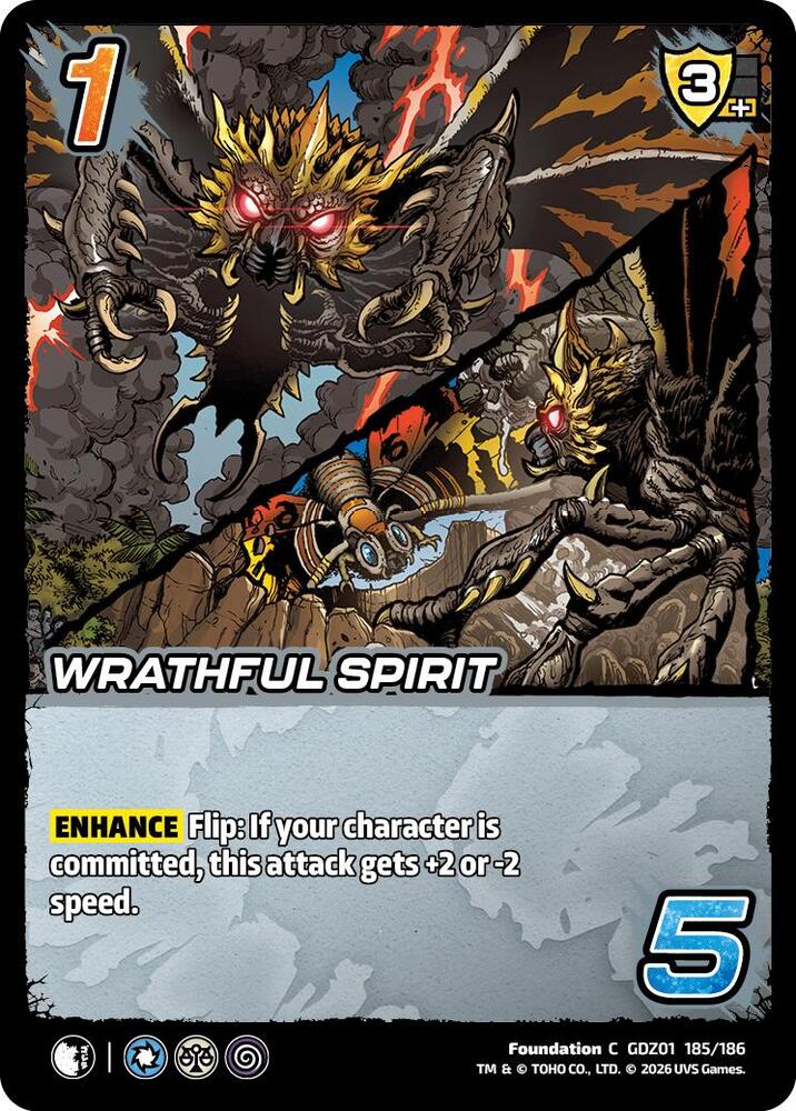 【5月24日まで】WRAITHCosmicGlassLimitedEdition Wrathful Spirit - Godzilla: Reign of Kaiju - UniVersus - TCGplayer.com