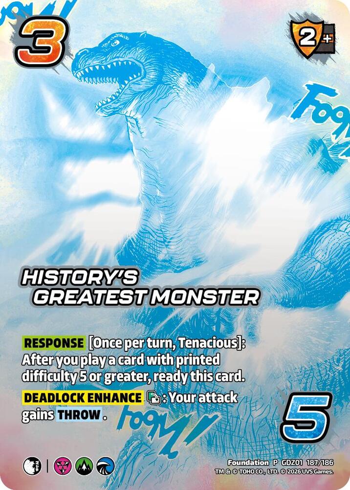 History's Greatest Monster - Godzilla: Reign of Kaiju - UniVersus