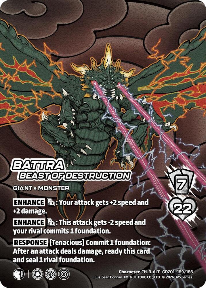 Battra, Beast of Destruction (Alternate Art) - Godzilla: Reign of