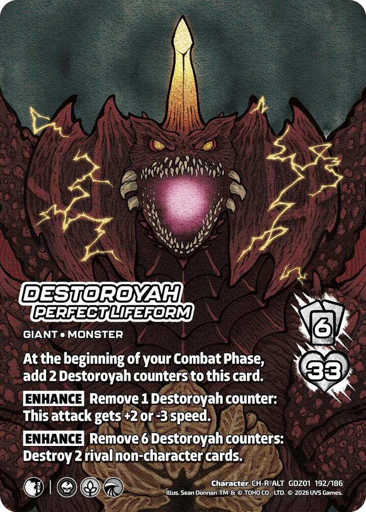 Destoroyah, Perfect Lifeform (Alternate Art) - Godzilla: Reign of