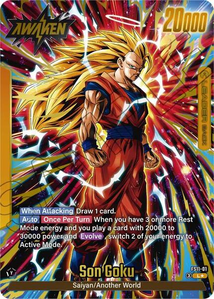 Son Goku - FS11-01 (Gold) - Starter Deck EX: The Phase of