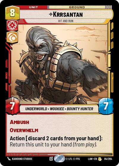 Krrsantan - Hit and Run card