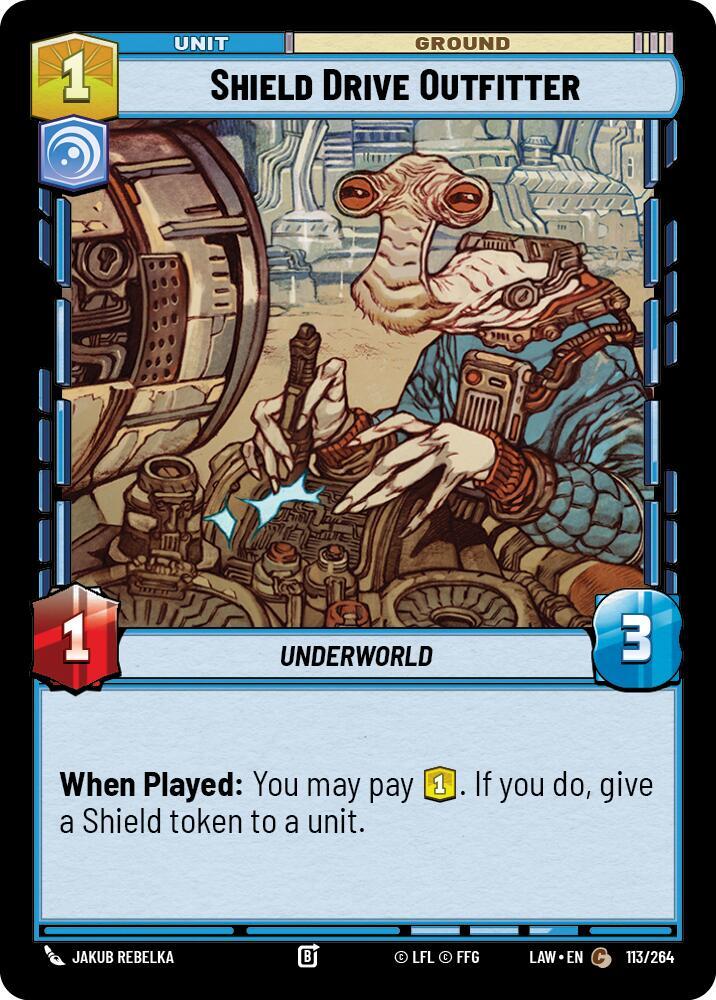 Shield Drive Outfitter - A Lawless Time - Star Wars: Unlimited