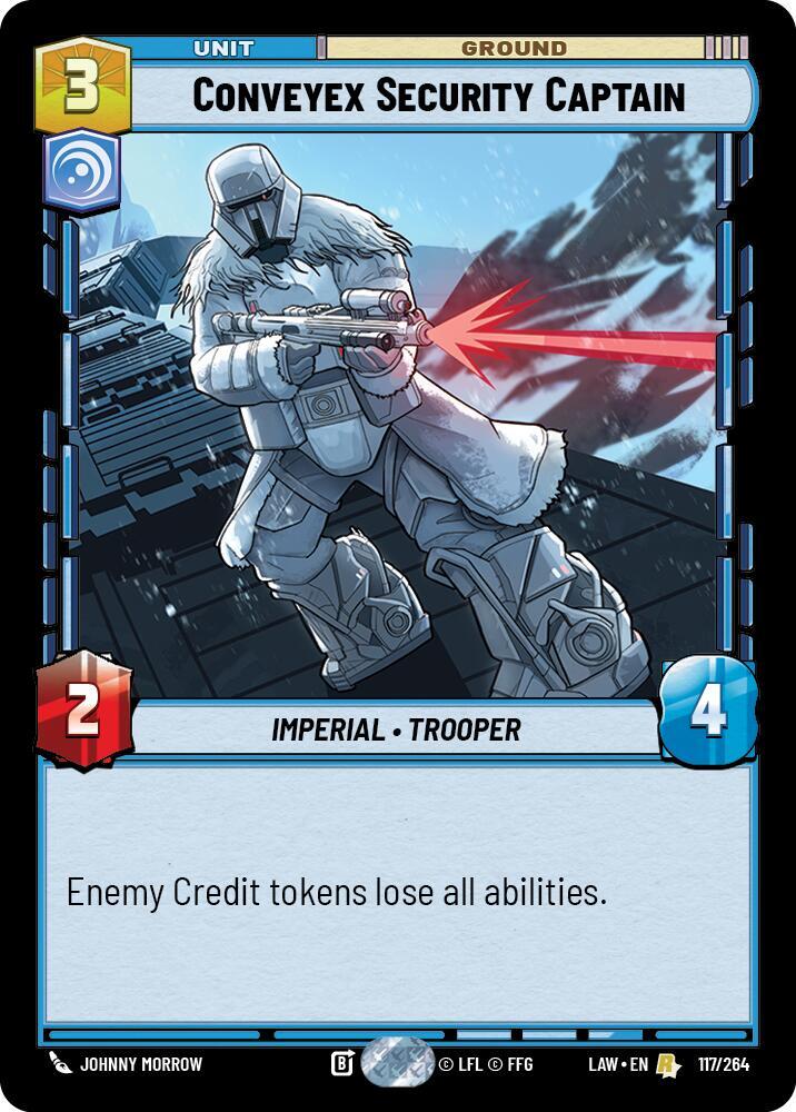 Conveyex Security Captain - A Lawless Time - Star Wars: Unlimited