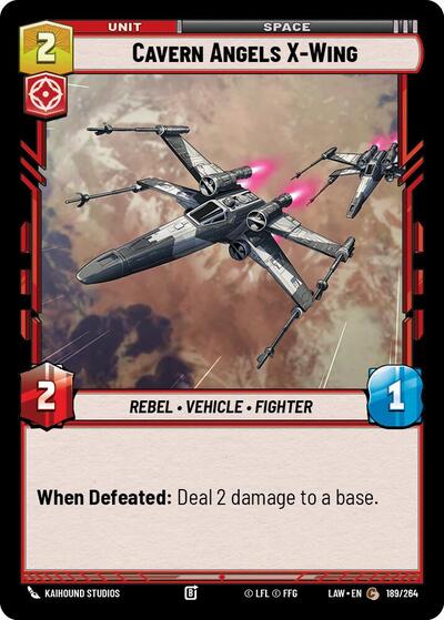 Cavern Angels X Wing