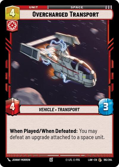 Overcharged Transport