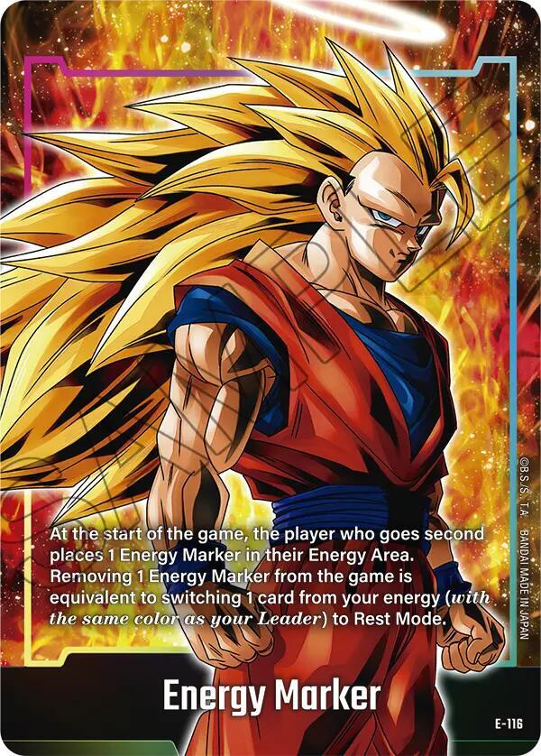 Energy Marker (E-116) - Fusion World Energy Markers - Dragon Ball