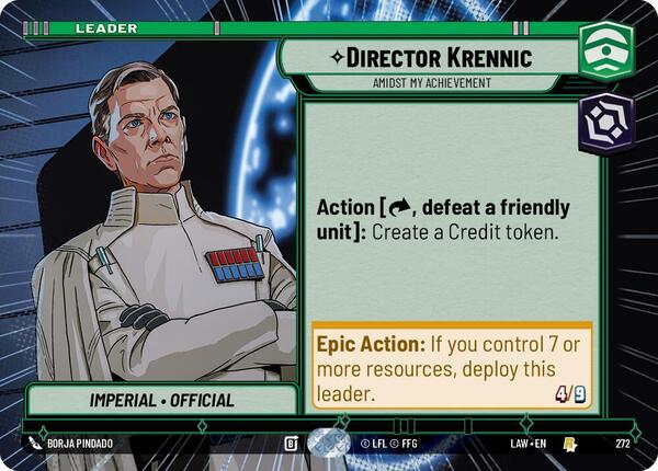 Director Krennic - Amidst My Achievement (Hyperspace) - A Lawless