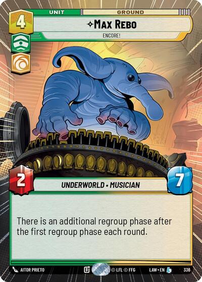 Max Rebo - Encore! (Hyperspace) card