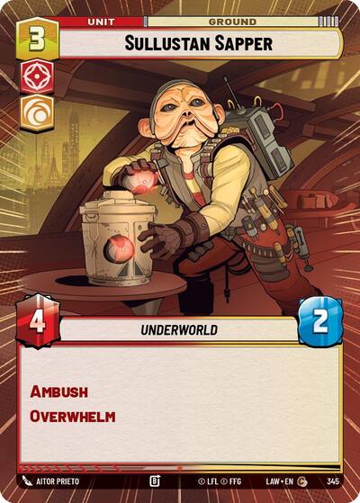Sullustan Sapper Hyperspace