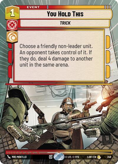 You Hold This Hyperspace
