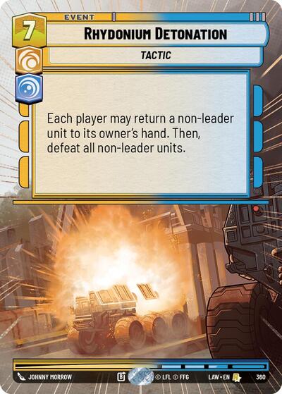 Rhydonium Detonation (Hyperspace) card