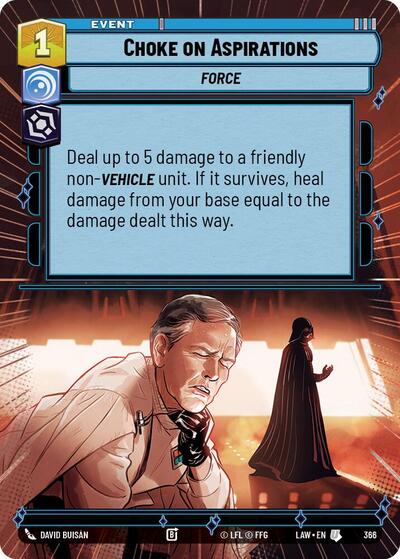 Choke on Aspirations Hyperspace