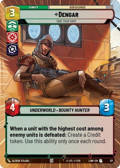 Dengar Take Your Shot Hyperspace