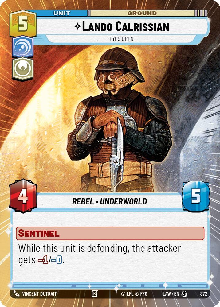 Lando Calrissian - Eyes Open (Hyperspace) - A Lawless Time - Star