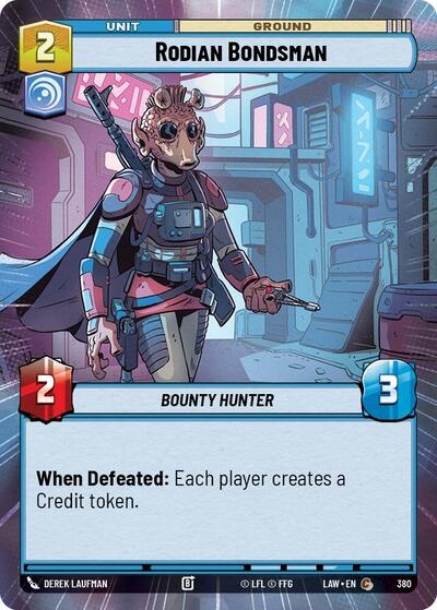 Rodian Bondsman Hyperspace