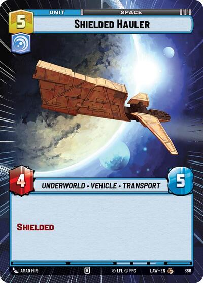 Shielded Hauler Hyperspace