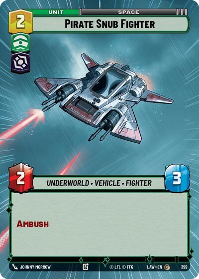 Pirate Snub Fighter Hyperspace