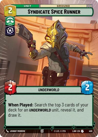 Syndicate Spice Runner Hyperspace