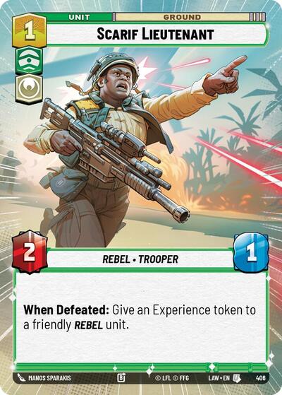 Scarif Lieutenant Hyperspace