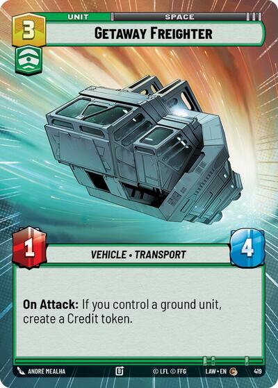 Getaway Freighter Hyperspace