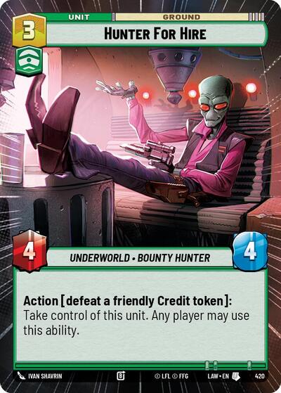 Hunter for Hire Hyperspace