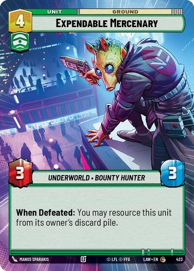 Expendable Mercenary Hyperspace