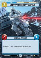 Conveyex Security Captain (Hyperspace) - A Lawless Time - Star