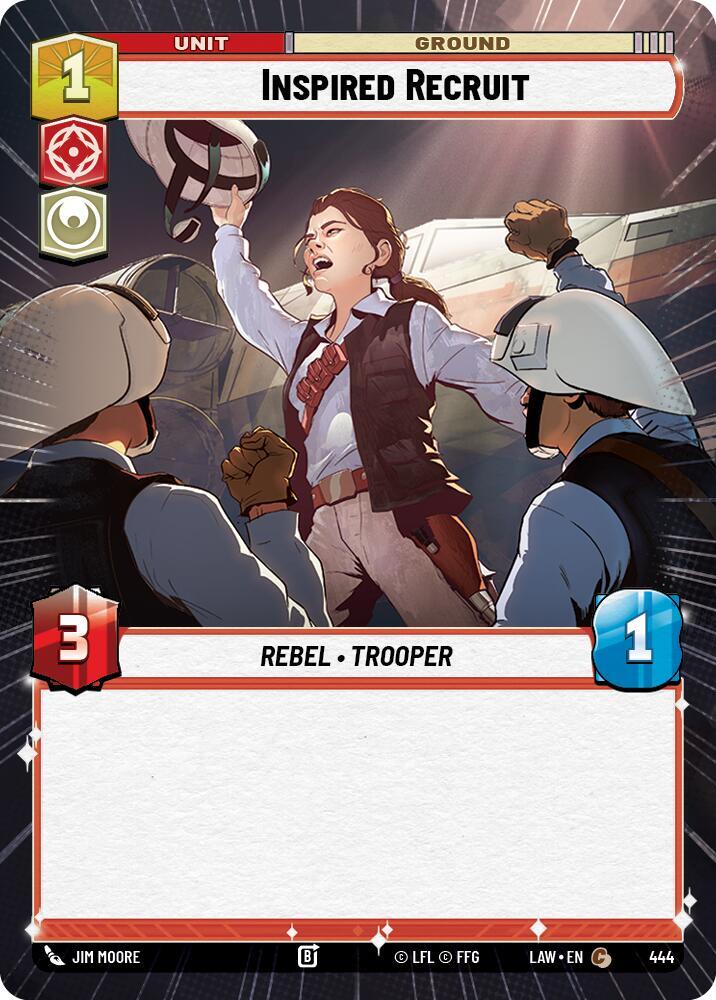 Inspired Recruit (Hyperspace) - A Lawless Time - Star Wars