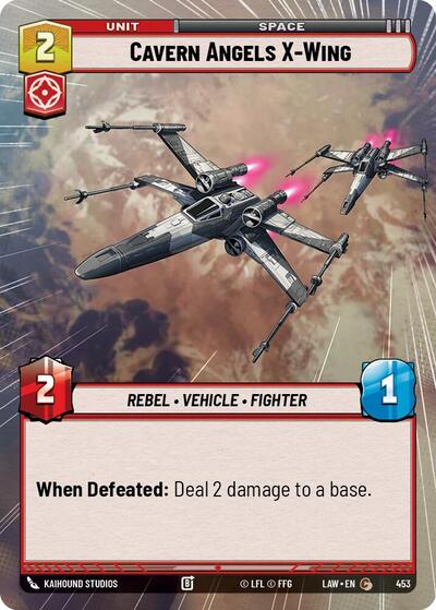 Cavern Angels X Wing Hyperspace