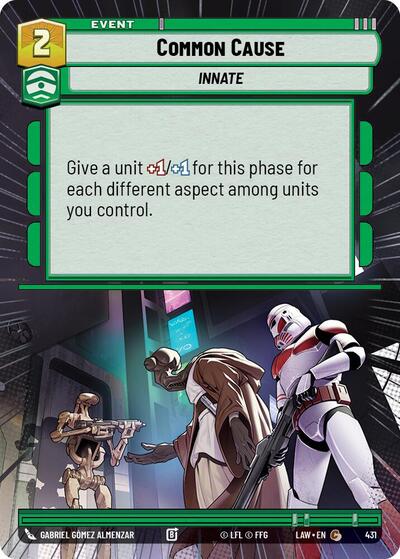 Common Cause Hyperspace